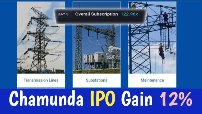 Chamunda ipo listing gain kitna dega